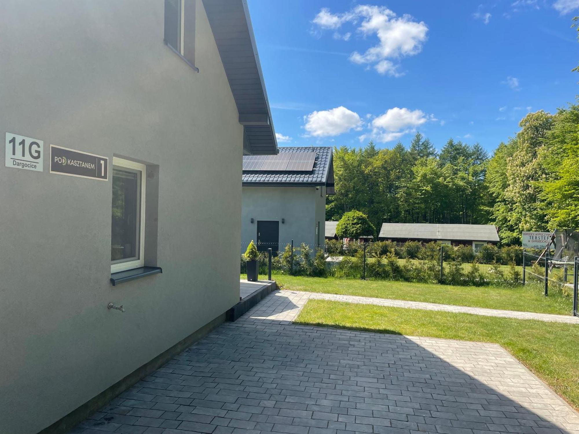 Dom Wypoczynkowy Pod Kasztanem 1 Nad Jeziorem Wartkowo Exterior foto
